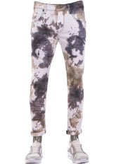 Mondo's Marbled Majesty Slim Straight Jeans JEANS Mondo Collection Vercini